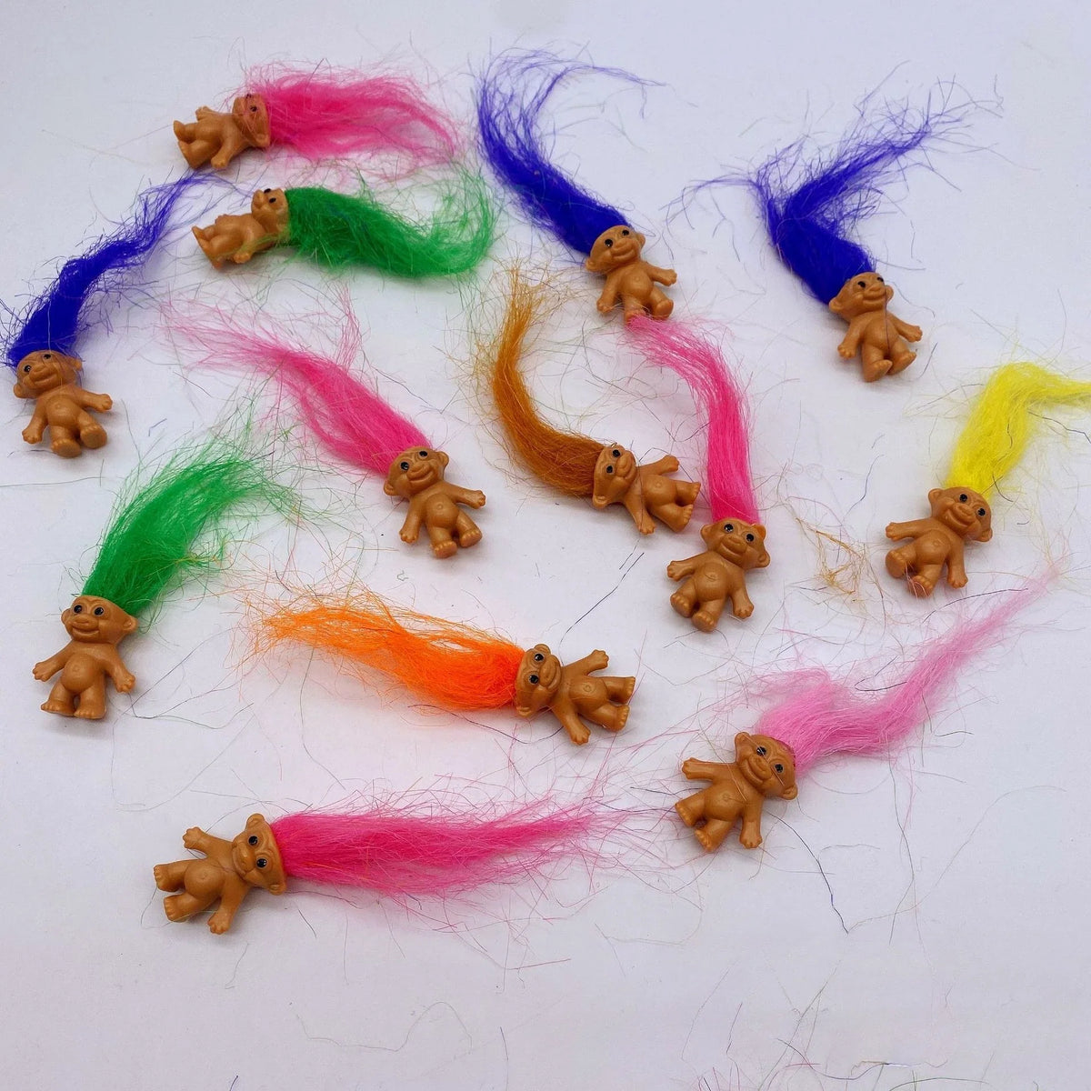 Trendbay 20pcs Vintage Troll Dolls – Random Color