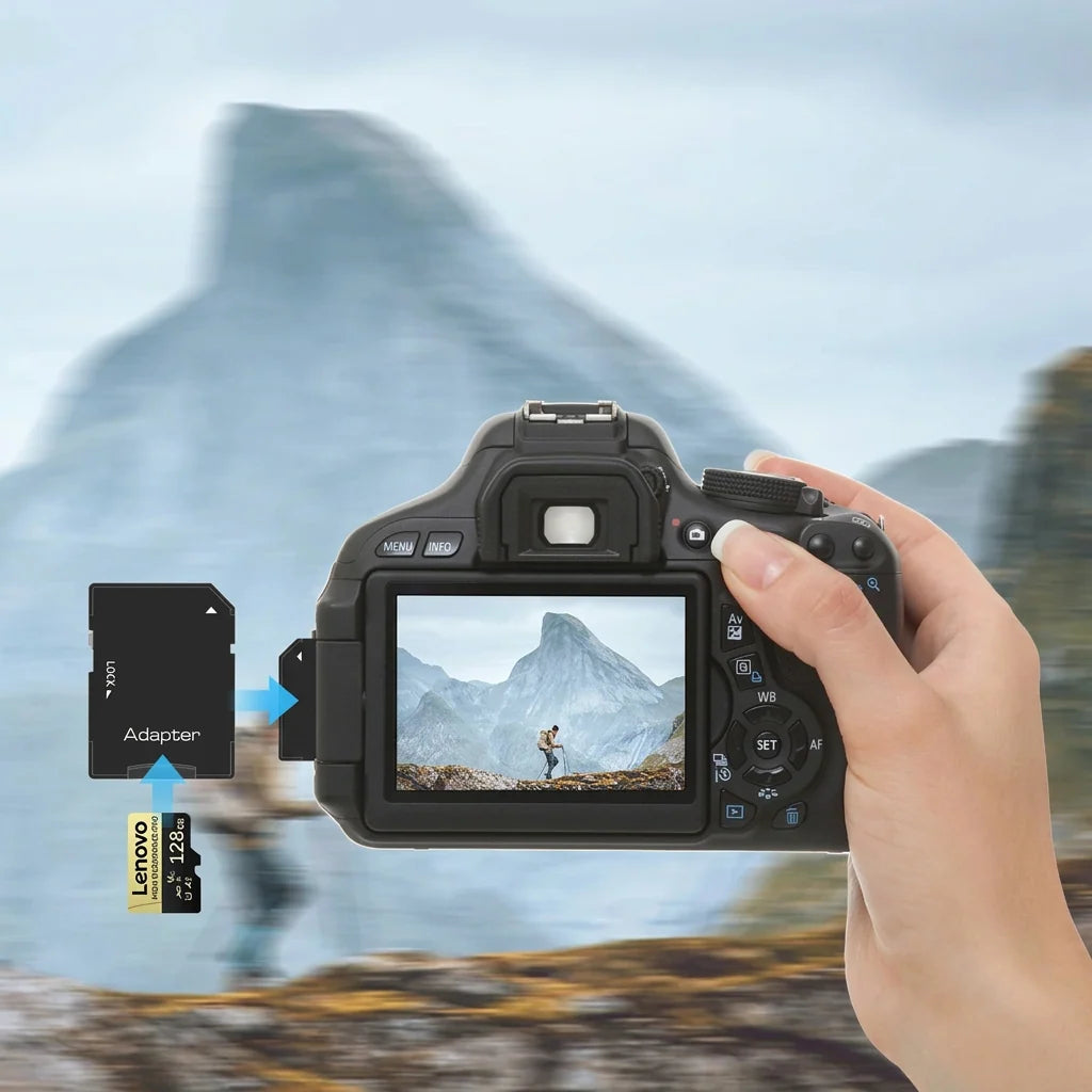 Trendbay 128GB MicroSDXC Memory Card with SD Adapter