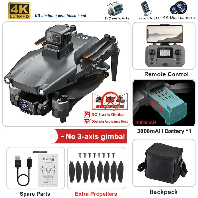 Trendbay GPS Drone 4K RC Quadcopter