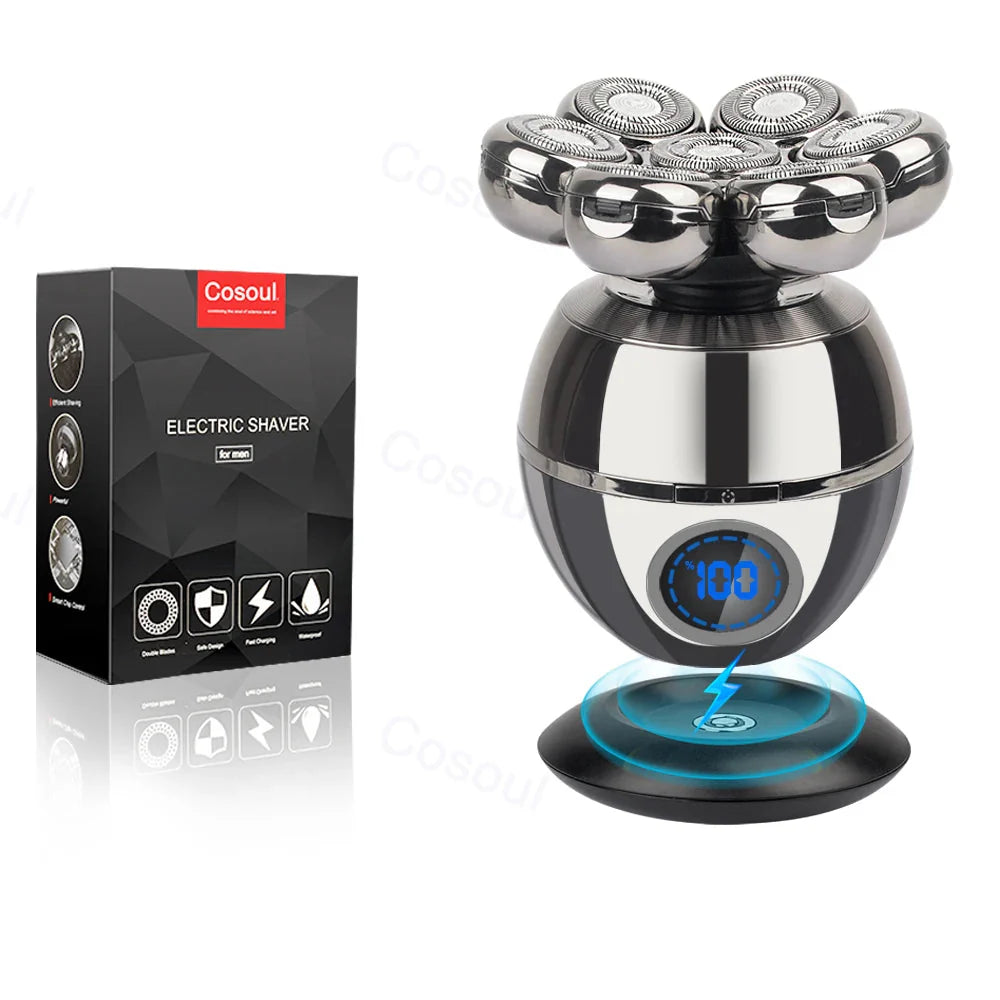 Trendbay 7D Floating Head 5-in-1 Electric Bald Shaver