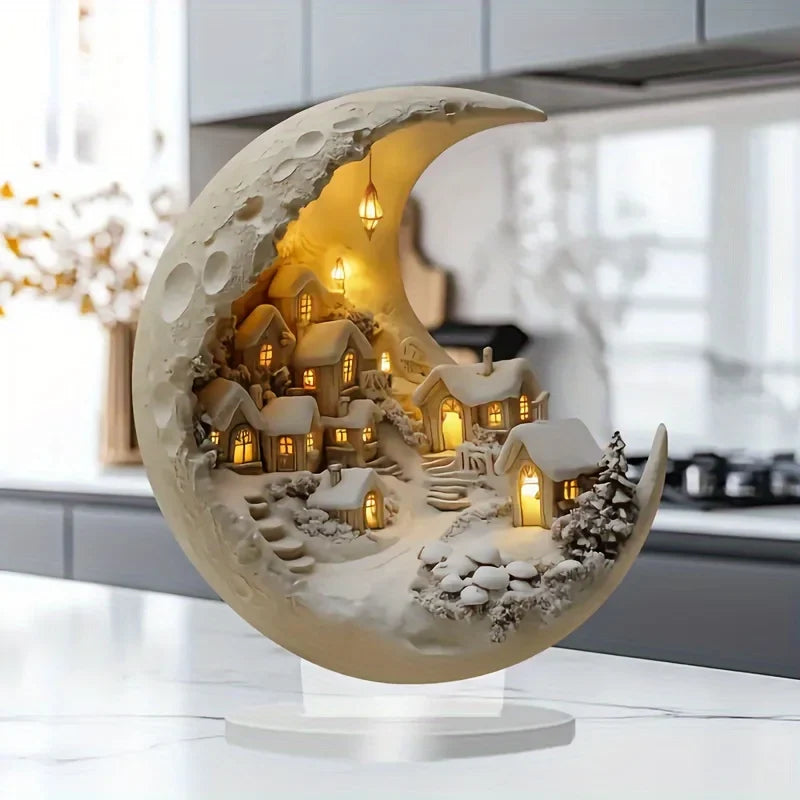 Trendbay Acrylic Christmas Desktop Ornament 20×17 cm 2D