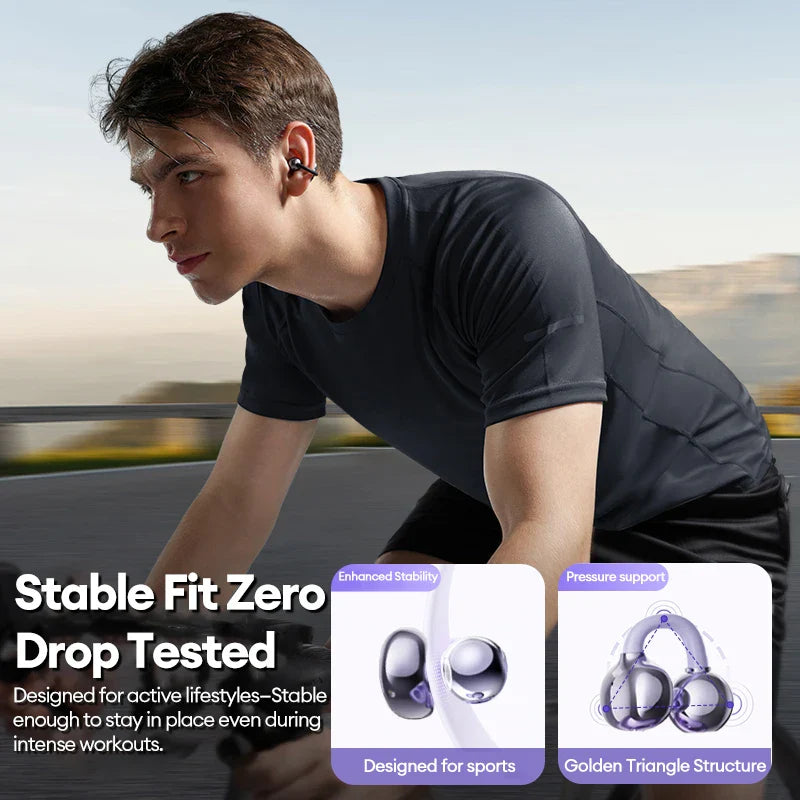 Trendbay Wireless Bluetooth 6.0 Ear Clip Headphones