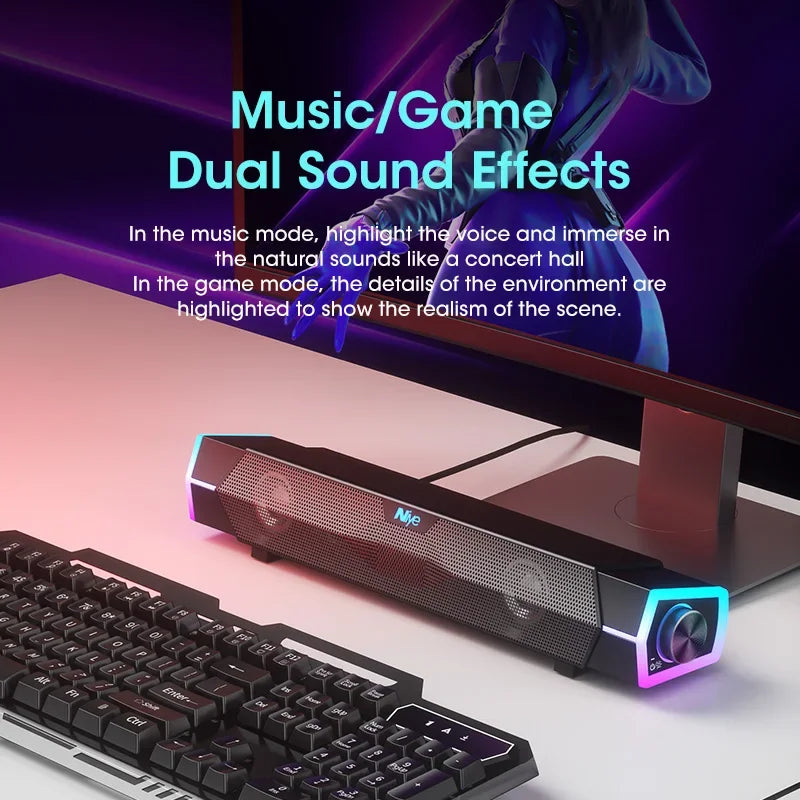 Trendbay 4D Bluetooth Soundbar Speaker Stereo Subwoofer