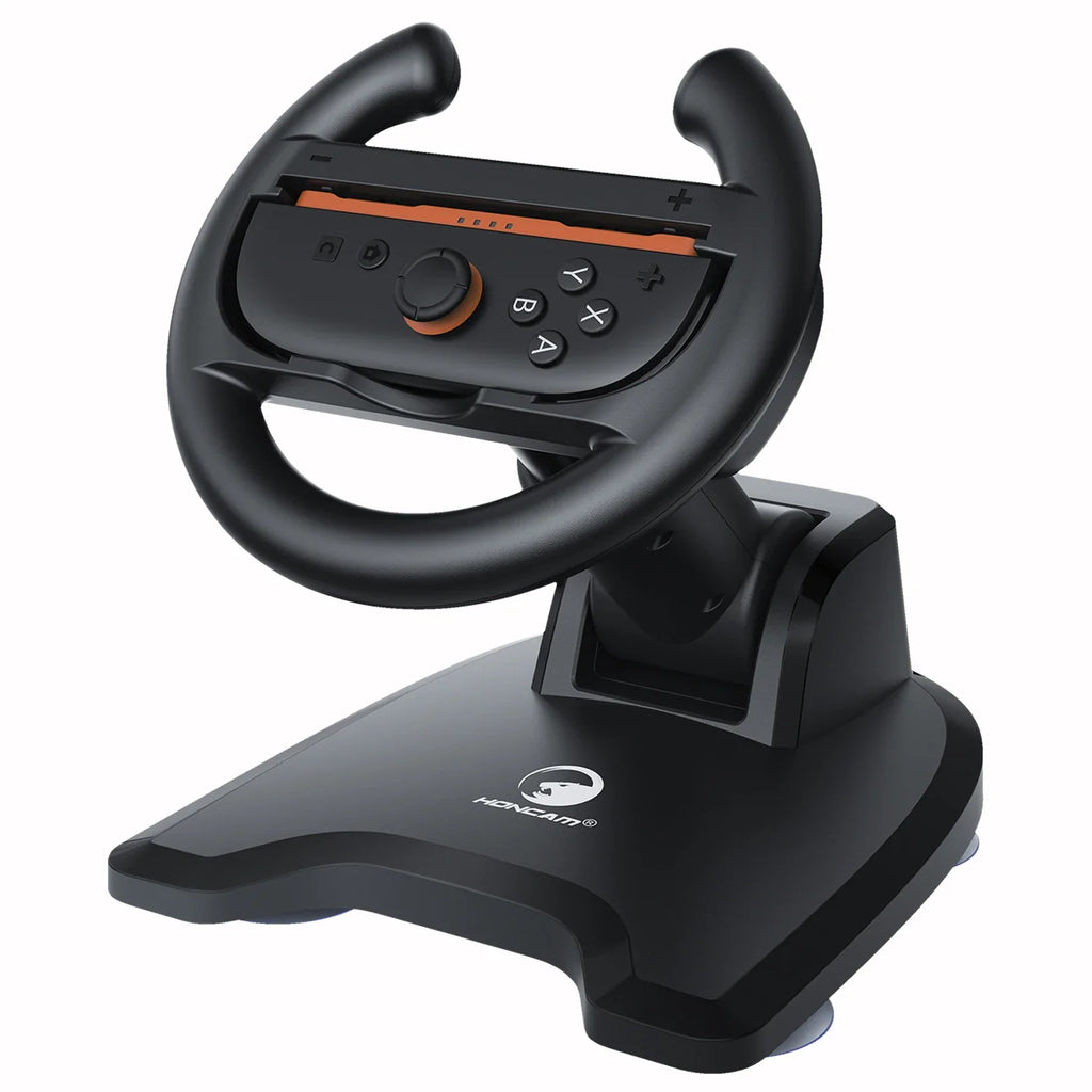 Trendbay Universal Racing Wheel Stand for Switch – Joy-Con Steering Wheel Controller with Suction Base