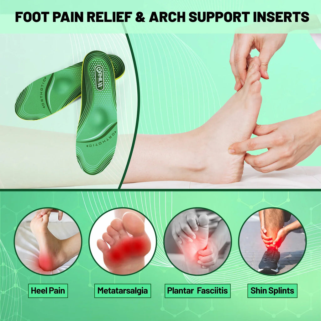 Trendbay Orthopedic Arch Support Insoles