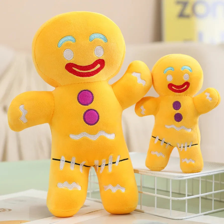 Trendbay 30cm Gingerbread Man Christmas Plush Pillow