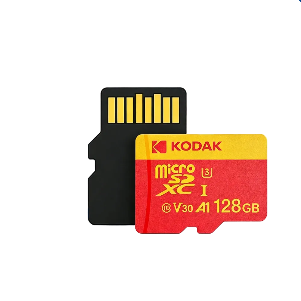 Trendbay Kodak 128GB MicroSD Memory Card Class 10 U3 V30 High-Speed