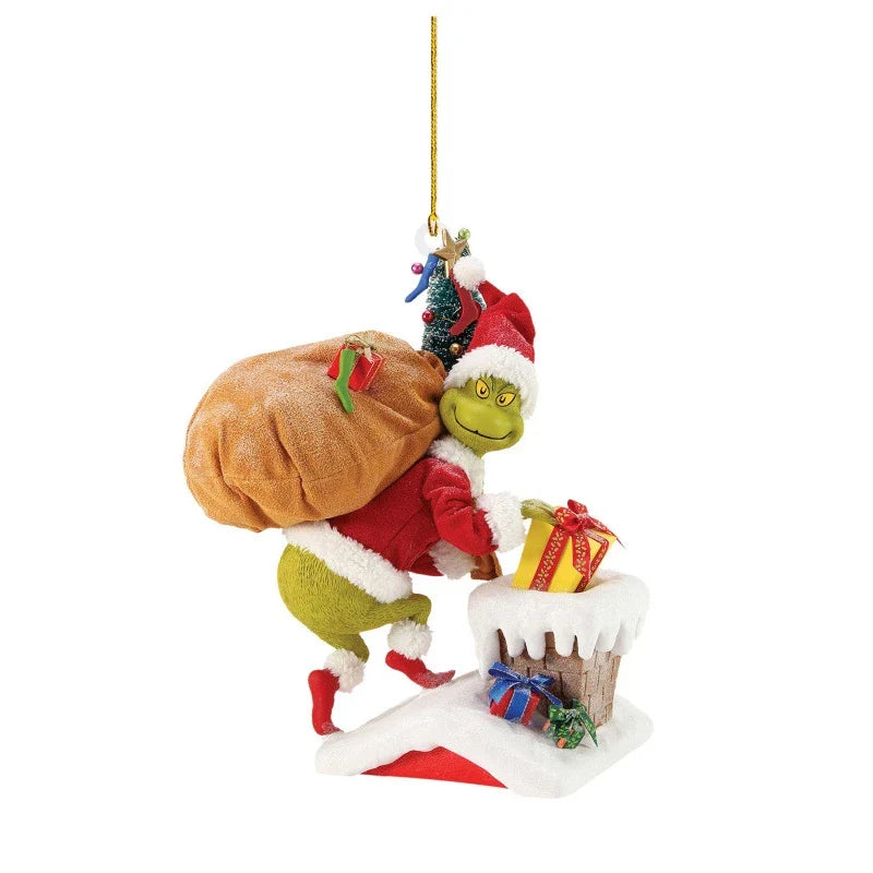 Trendbay Green Monster Christmas Hanging Ornament