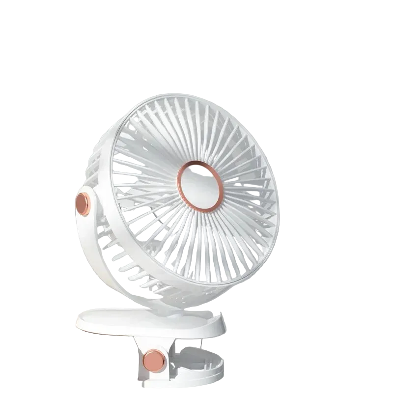 Trendbay 8000mAh Clip-On Rechargeable Fan