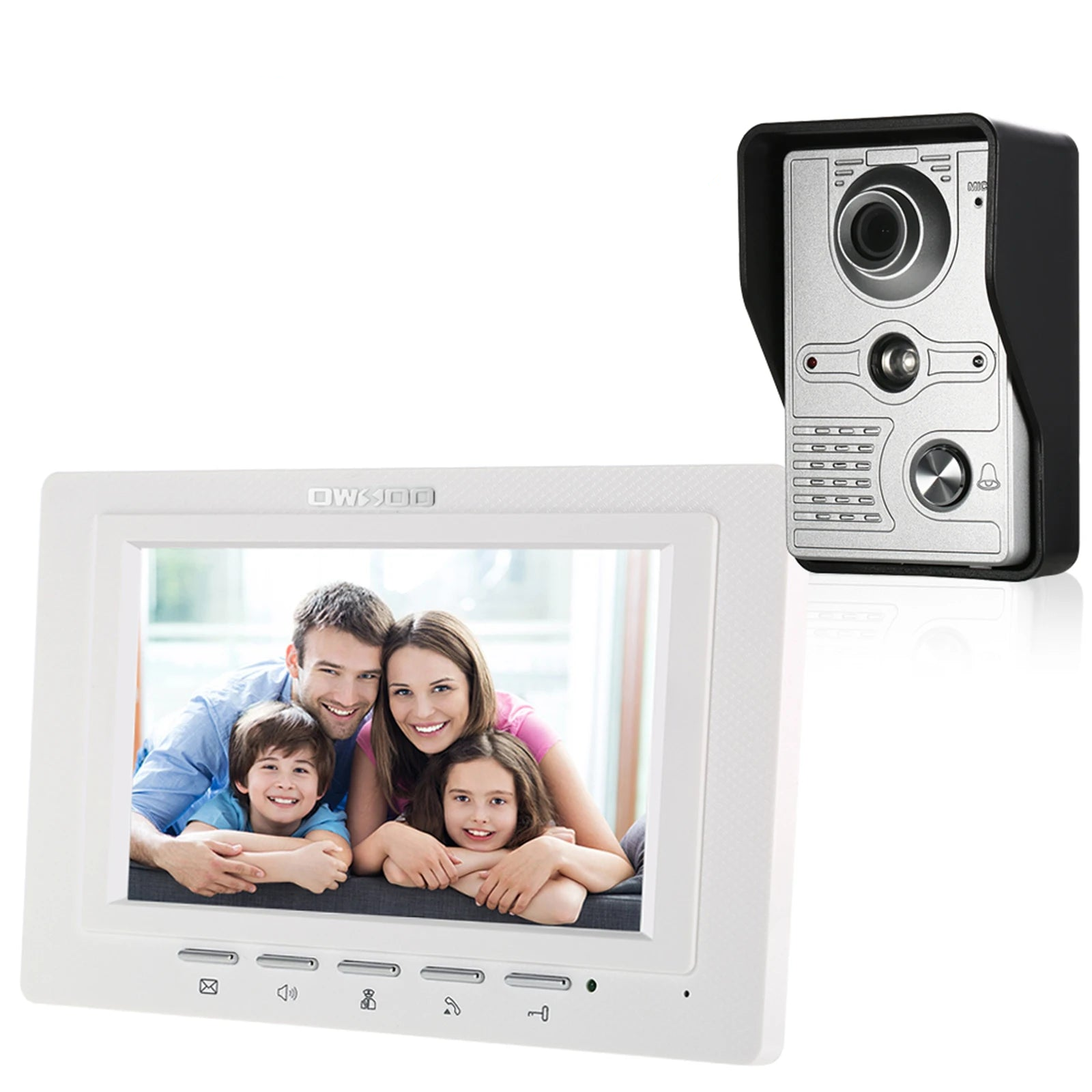 Trendbay 7-Inch Wired Video Doorbell Intercom