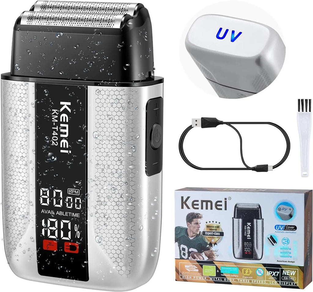 Trendbay Barber Foil Shaver for Men with UV Cover