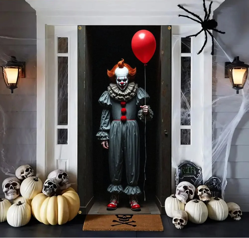 Trendbay Joker Pennywise Door Curtain Banner – 2D