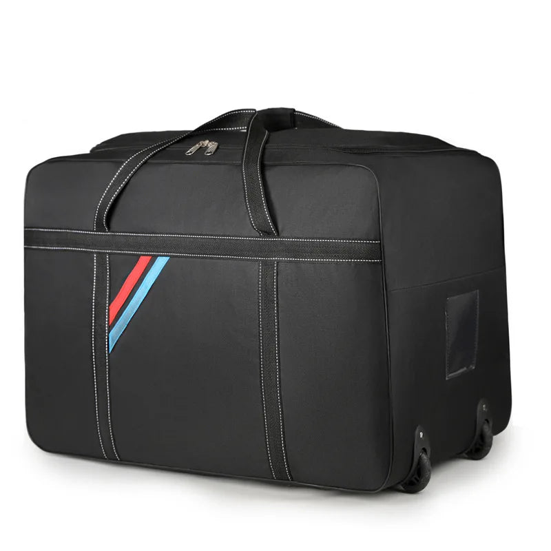 Trendbay Large Capacity Foldable Rolling Travel Bag