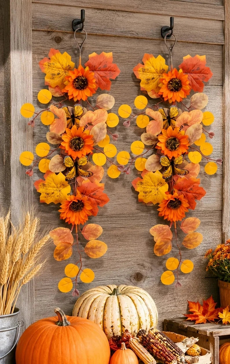 Trendbay 64cm Thanksgiving Autumn Vine Garland