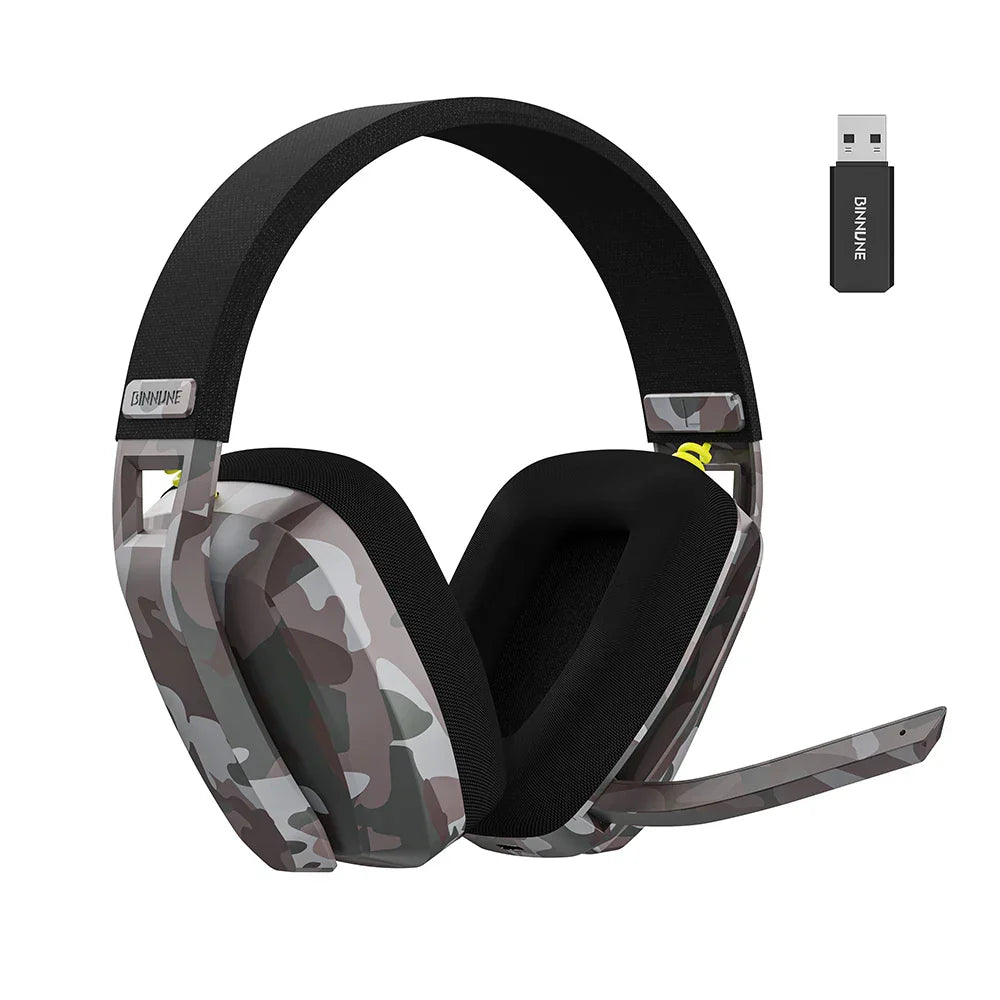 Trendbay Wireless Gaming Headset with Mic Camouflage