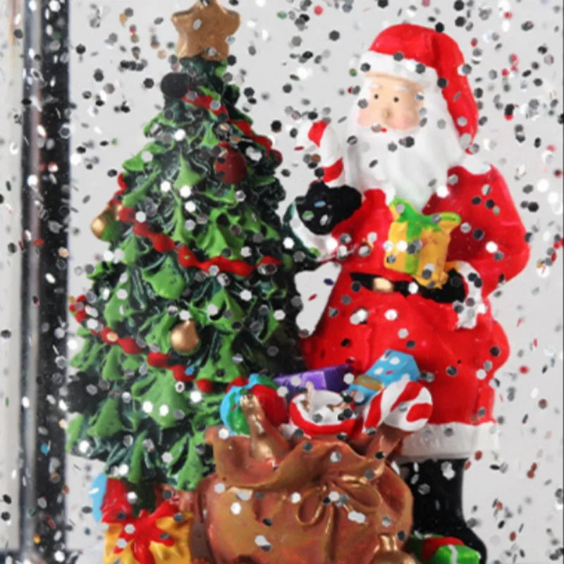 Trendbay LED Christmas Snow Globe Music Box Lantern