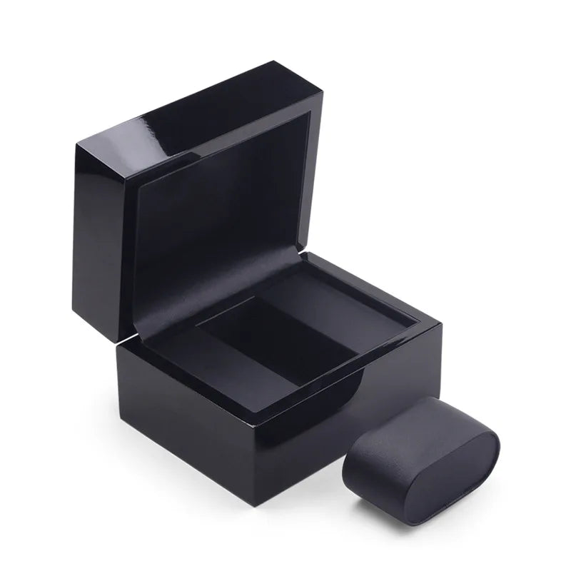 Trendbay Premium Wooden Watch Storage Box – Luxury Watch & Jewelry Display Case with Soft Interior