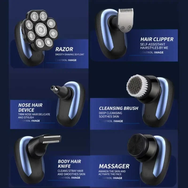 Trendbay 9D Electric Rotary Head Shaver