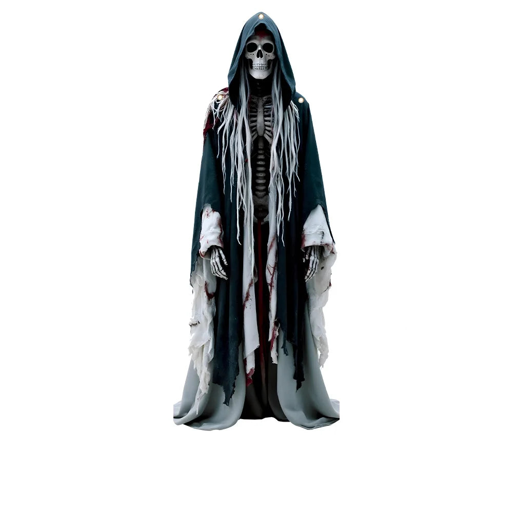 Trendbay 2D Halloween Horror Evil Man Hanging Background Cloth