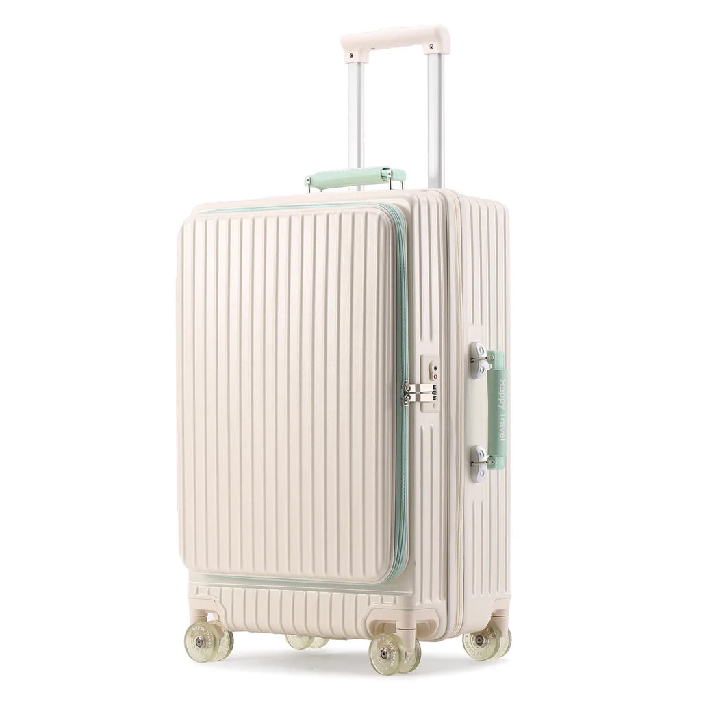 Trendbay Side Opening Expandable Suitcase