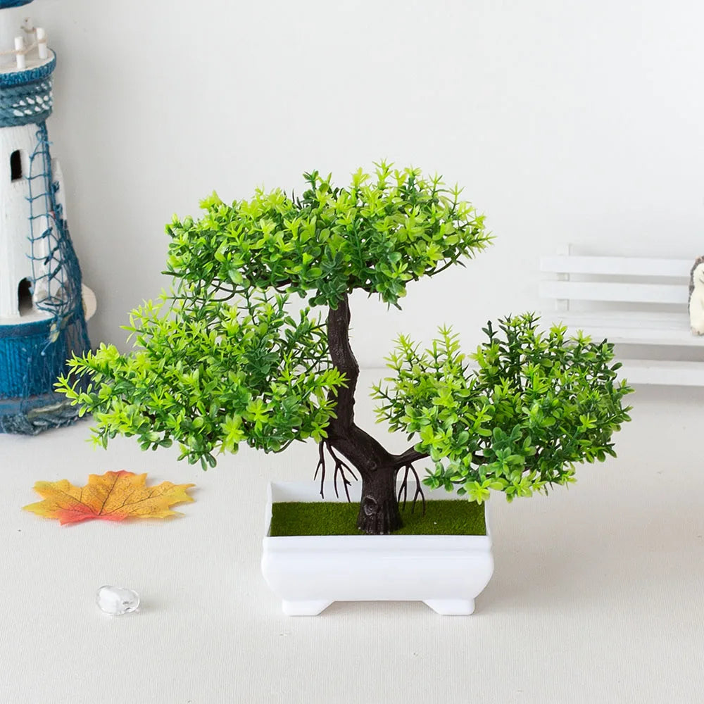 Trendbay Artificial Decor Potted Mini Tree Plant 18 × 20 cm