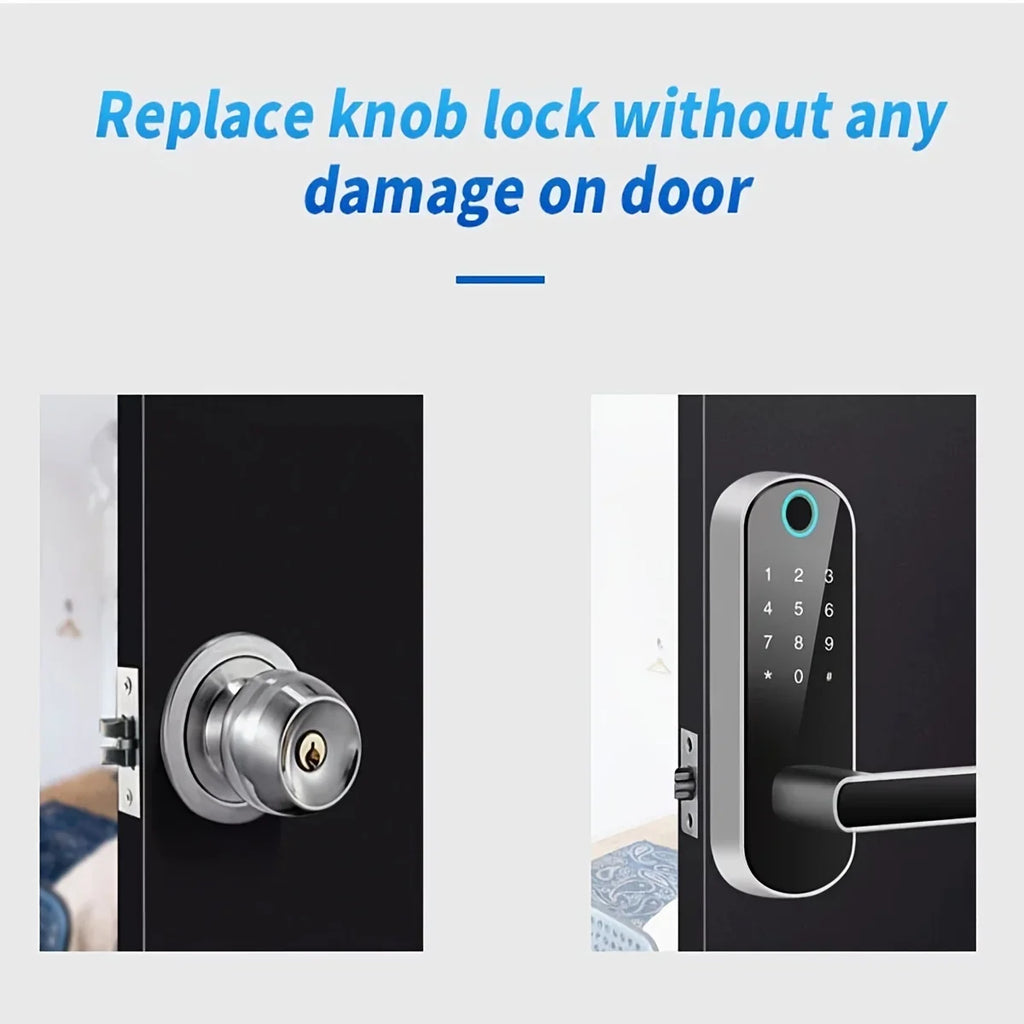 Trendbay Smart WiFi Fingerprint Door Lock with App & NFC Access