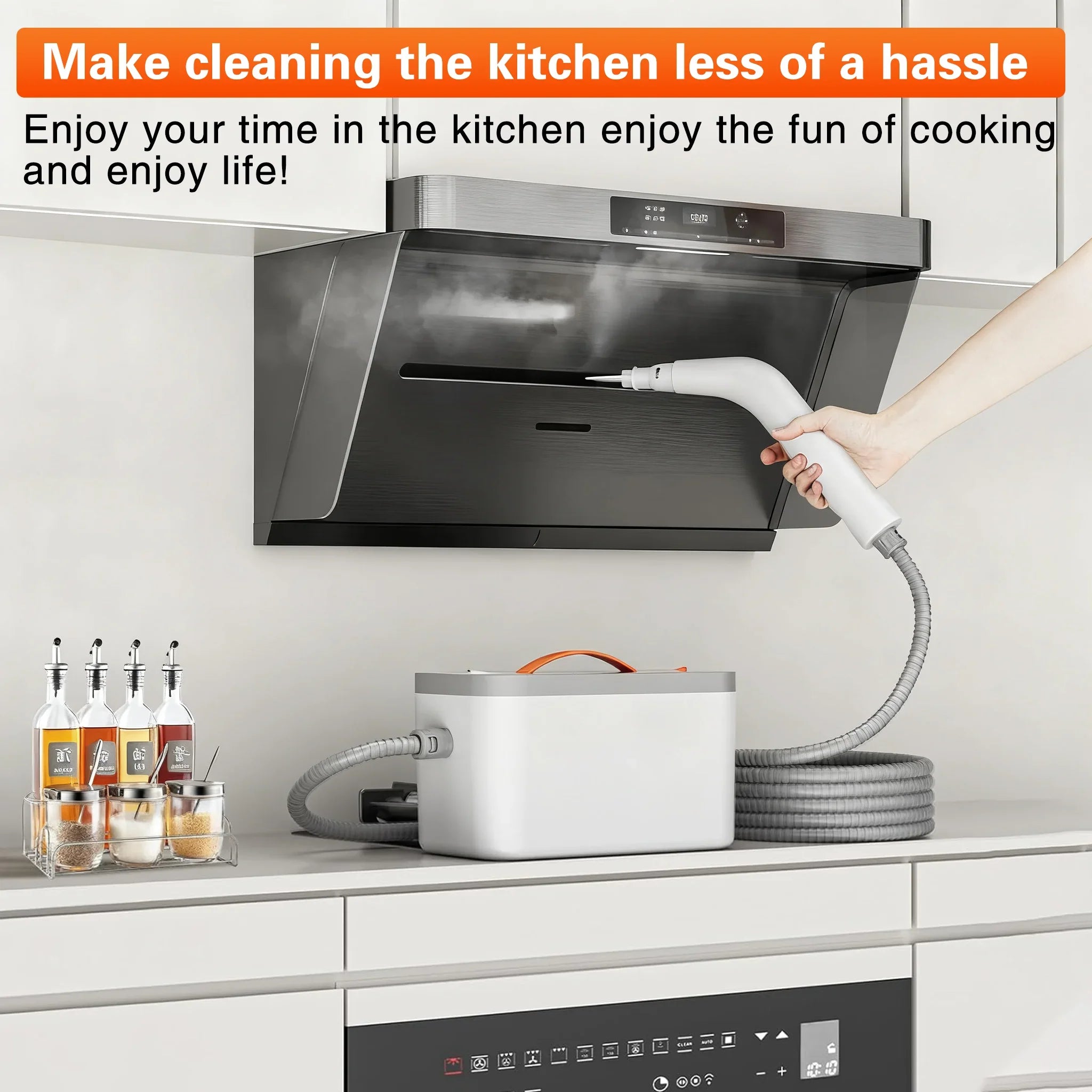 Trendbay Handheld High-Temperature Steam Cleaner