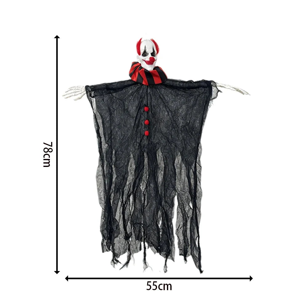 Trendbay 78 × 55CM Halloween Skeleton Clown Hanging Decoration