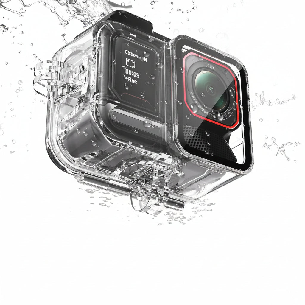 Trendbay Waterproof Dive Housing Case 45M for Action Camera