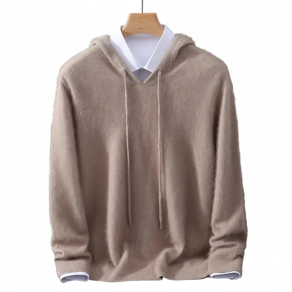 Trendbay Men's Cashmere Hooded Sweater