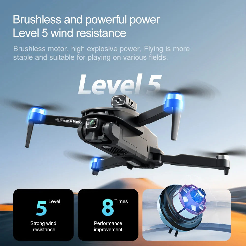 Trendbay 8K Professional 5G GPS Dual Camera Drone