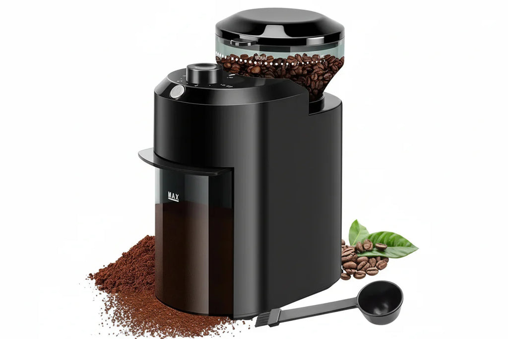 Trendbay Electric Burr Coffee Grinder with 28 Grind Settings