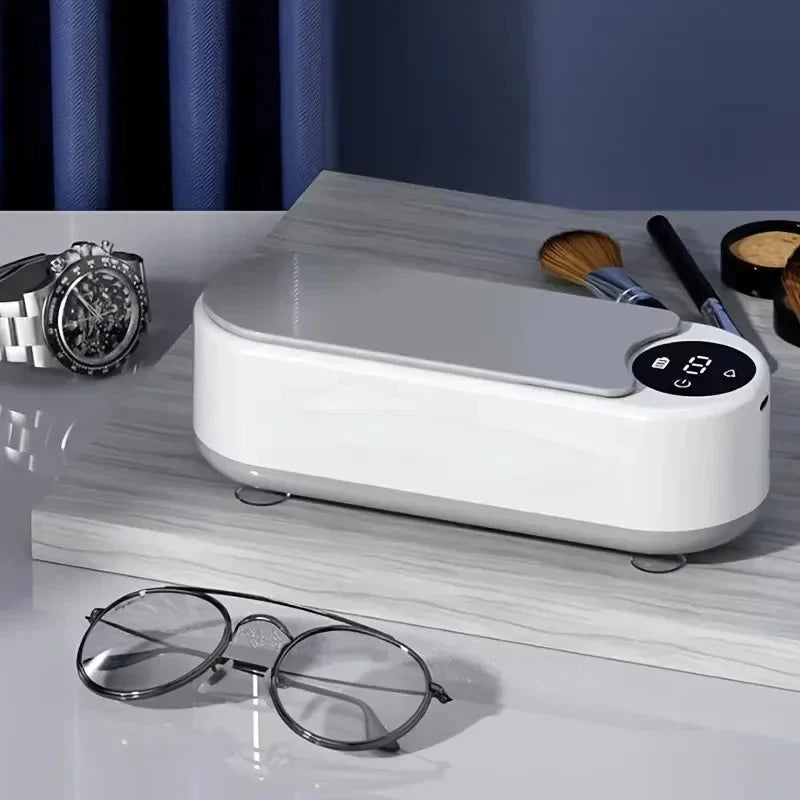Trendbay Ultrasonic Glasses Cleaner – Wireless Multi-Purpose Eyewear Cleaning Machine