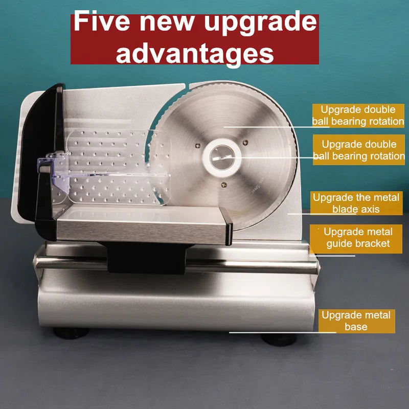 Trendbay 220V Electric Meat & Food Slicer Machine