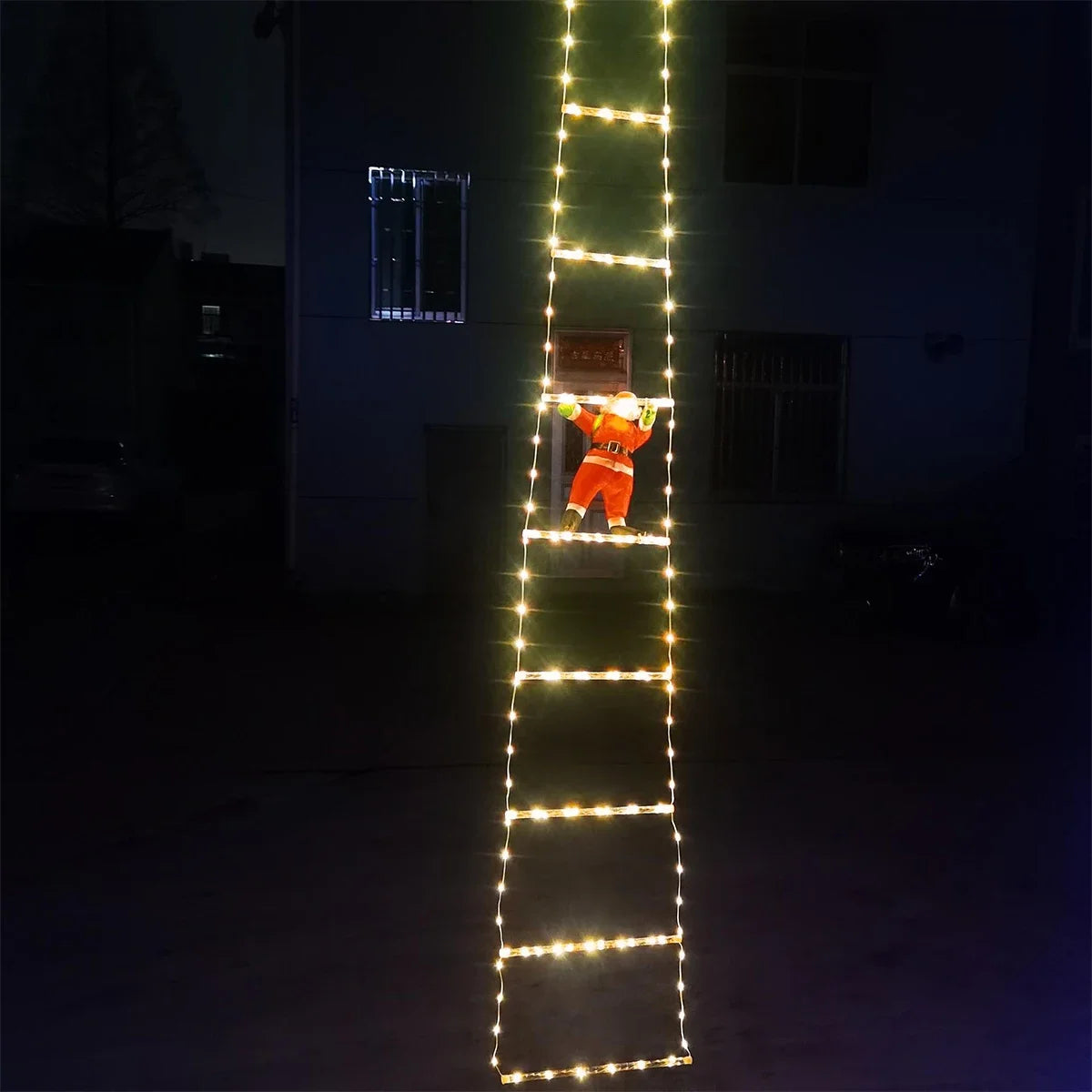 Trendbay 3M Santa Claus Climbing Ladder Decoration