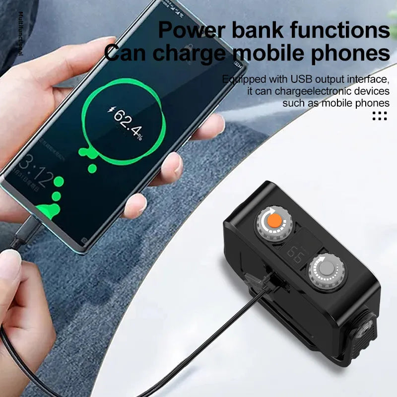 Trendbay 8000mAh Rechargeable LED COB Floodlight