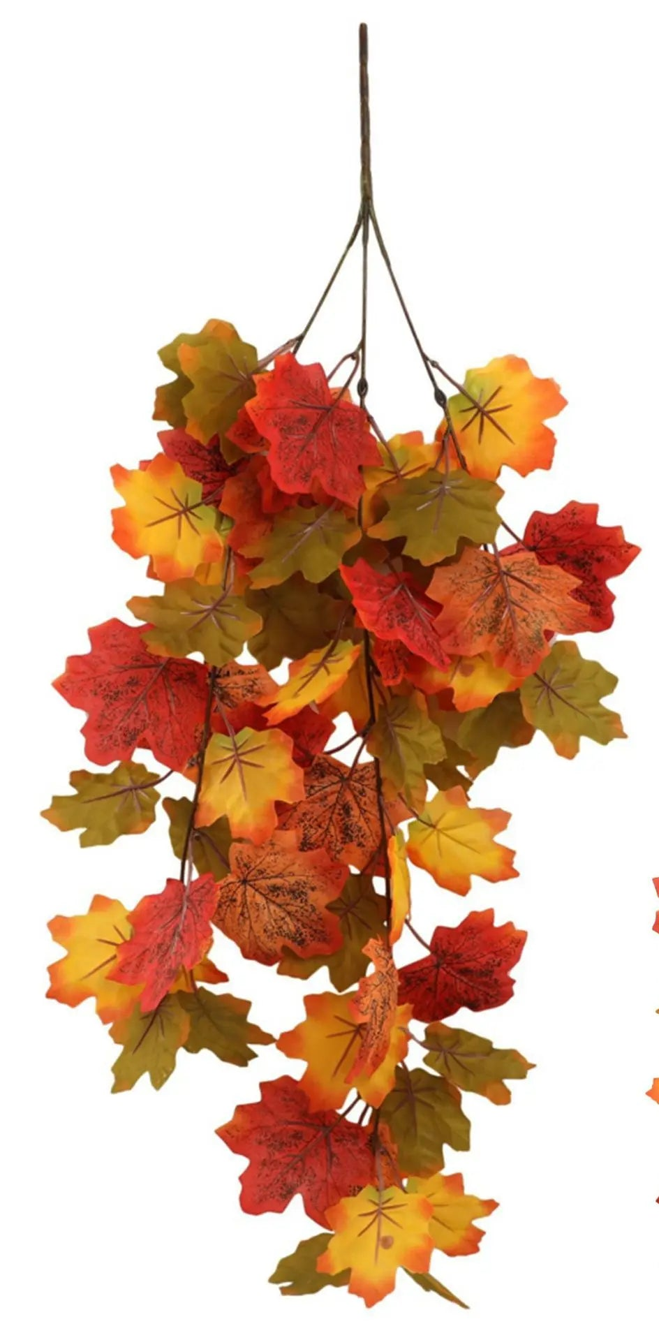 Trendbay 2-Piece 75CM Artificial Maple Leaf Garland