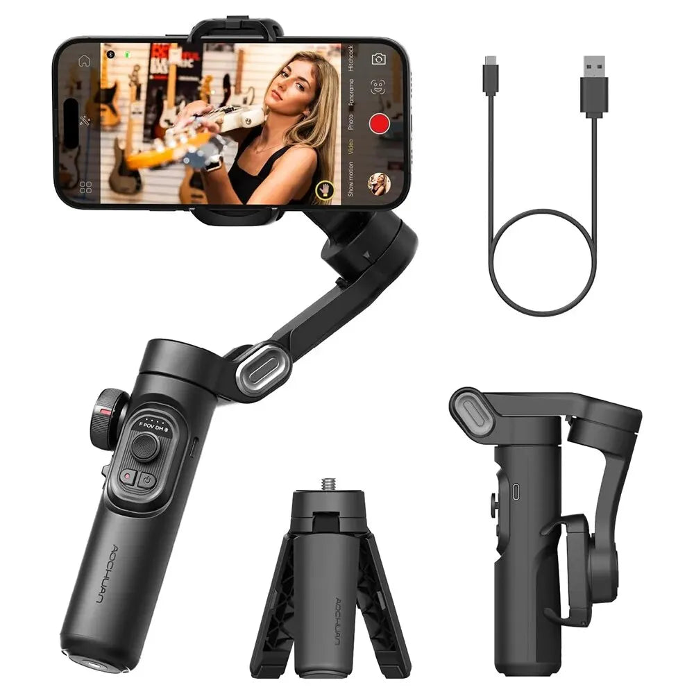 Trendbay SmartXE 3-Axis Gimbal Stabilizer (AI Face Tracking)