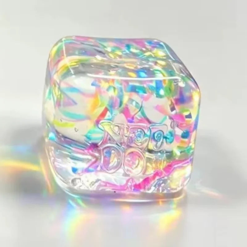 Trendbay Holographic Ribbon Squeeze Sensory Fidget Toy