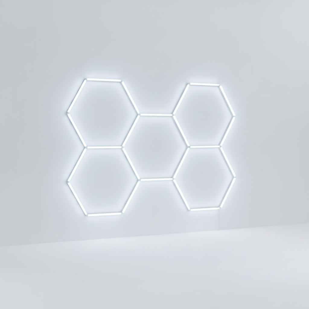 Trendbay Super Bright Hexagonal LED Garage Light