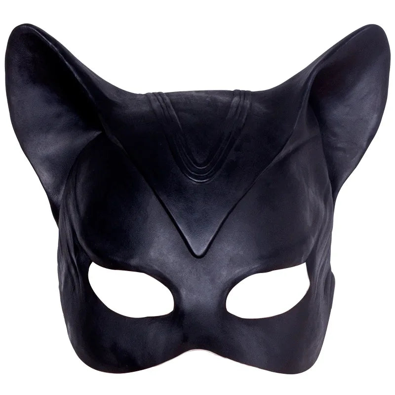 Trendbay Cat Woman Selina Kyle Latex Mask Superhero-Inspired