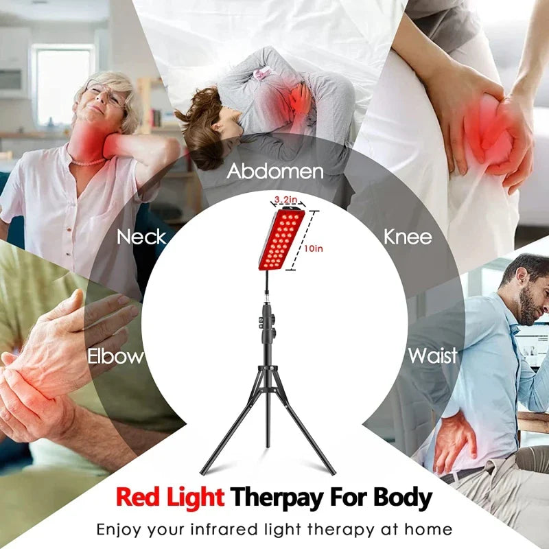 Trendbay Red & Near Infrared Light Therapy Lamp for Body & Face