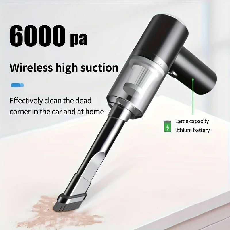 Trendbay Wireless Car Vacuum Cleaner – High Power Wet & Dry Cordless Handheld