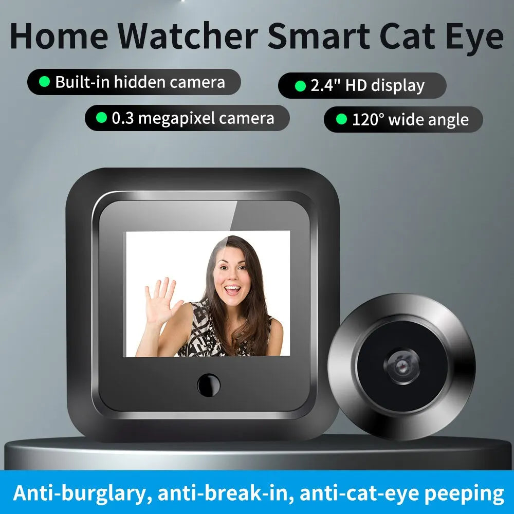 Trendbay 2.4-Inch Smart Digital Door Viewer Camera