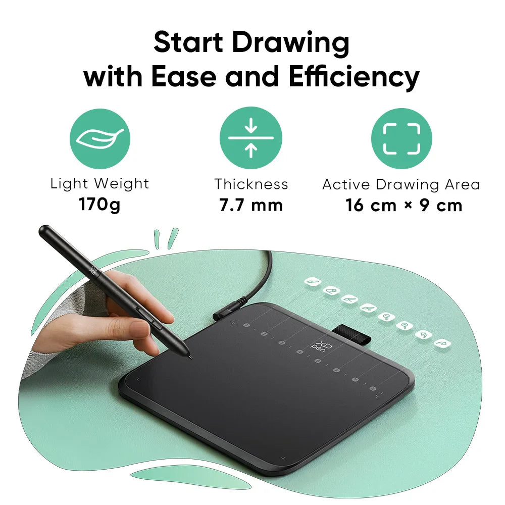 Trendbay Deco 640 Graphics Tablet 16K Pressure