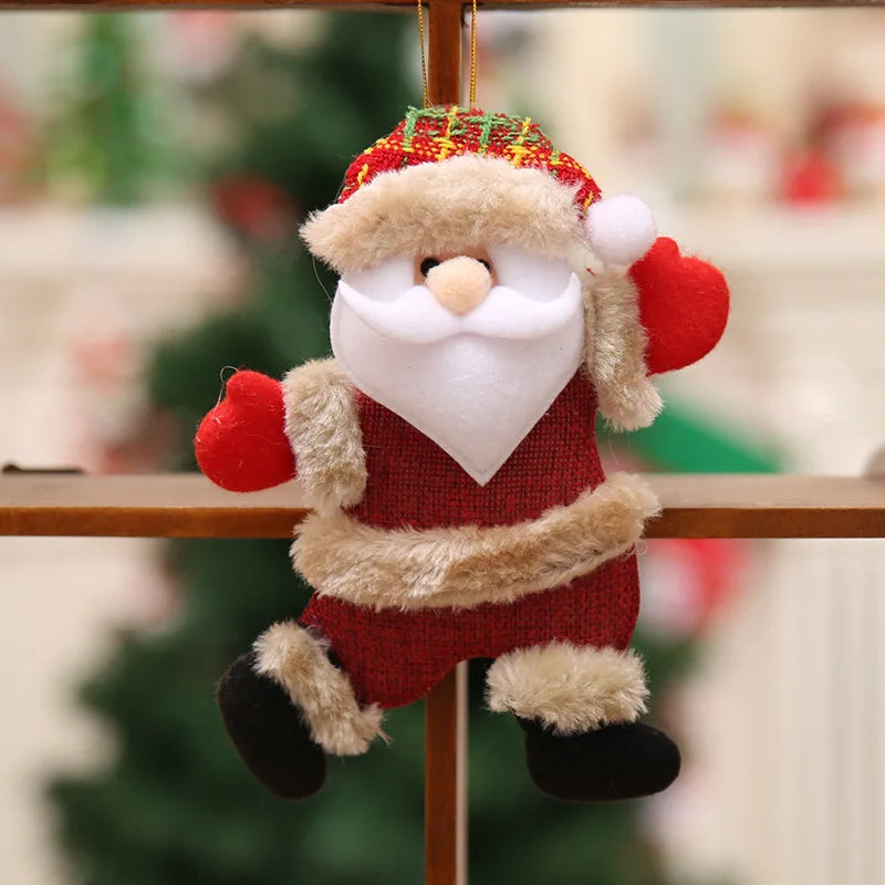 Trendbay 4pcs DIY Merry Christmas Hanging Ornaments Set For Decor