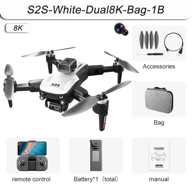 Trendbay Mini 8K HD Camera RC Drone
