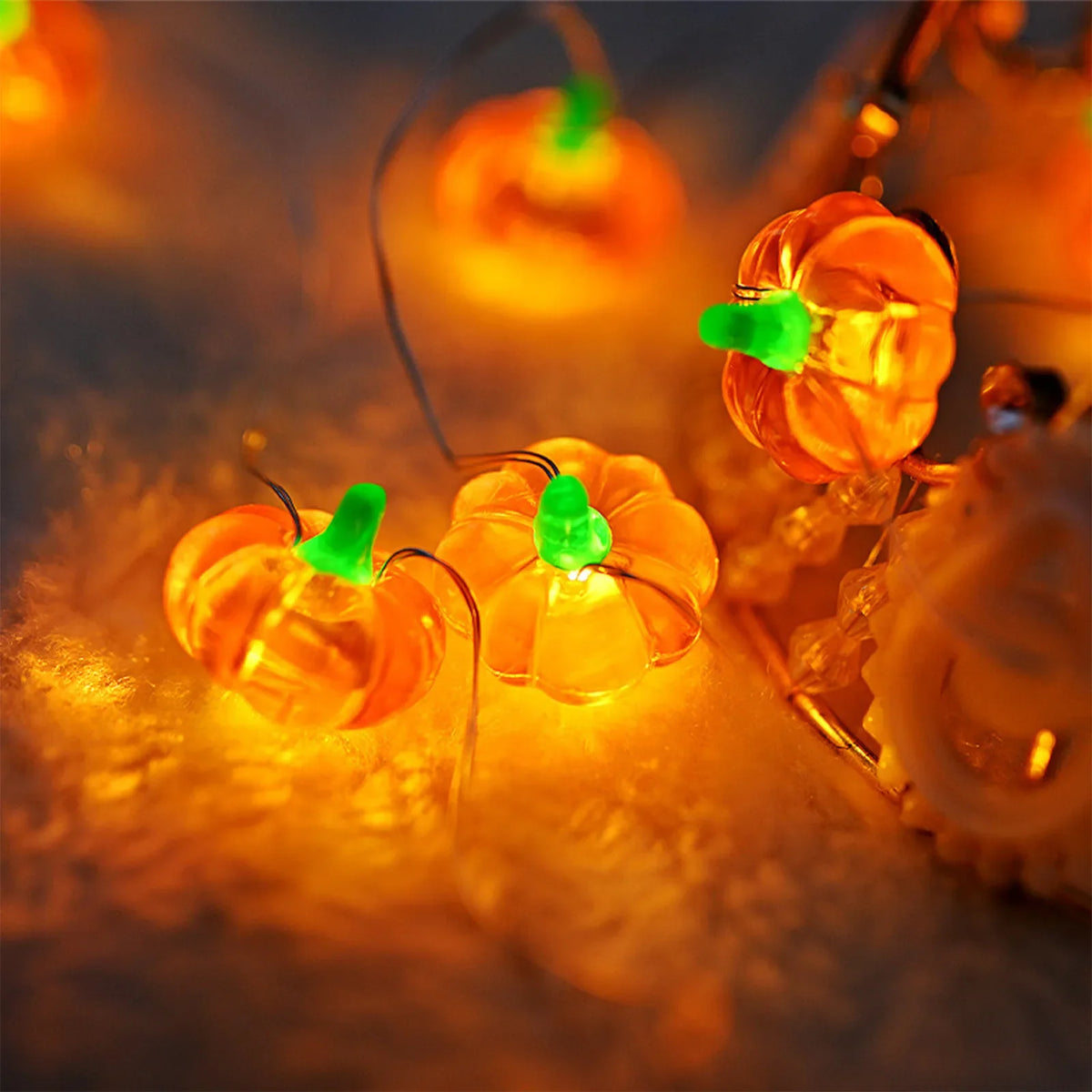Trendbay Halloween Pumpkin Horror Eyeball LED String Lights – 2M