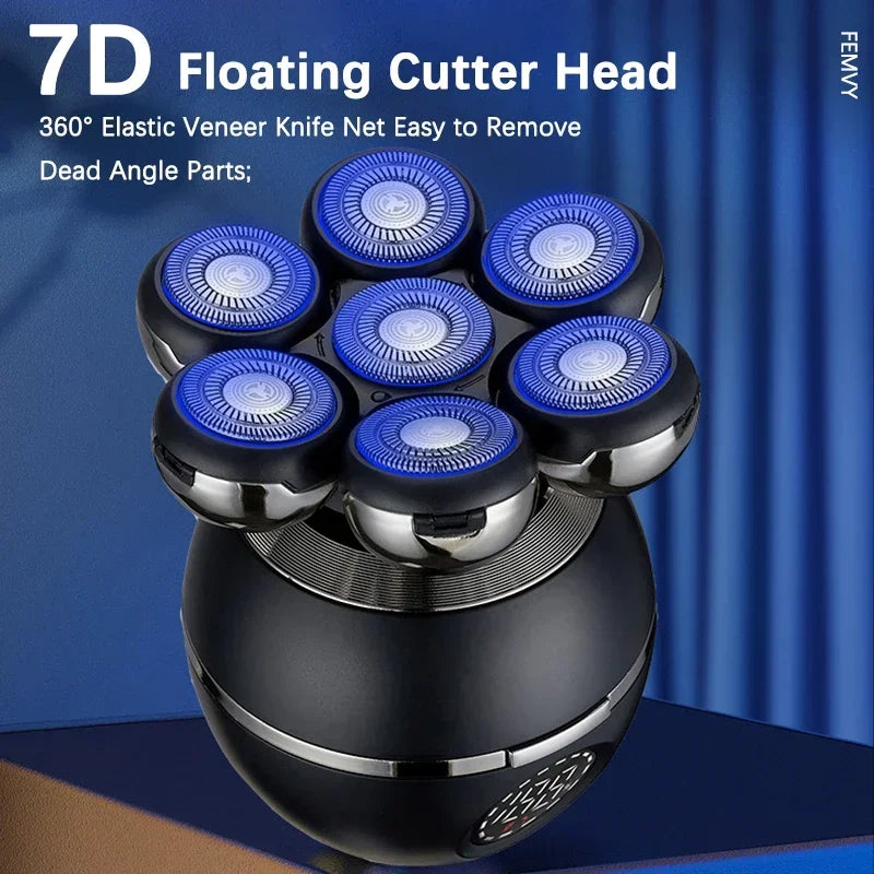 Trendbay 5-in-1 7D Floating Head Electric Shaver