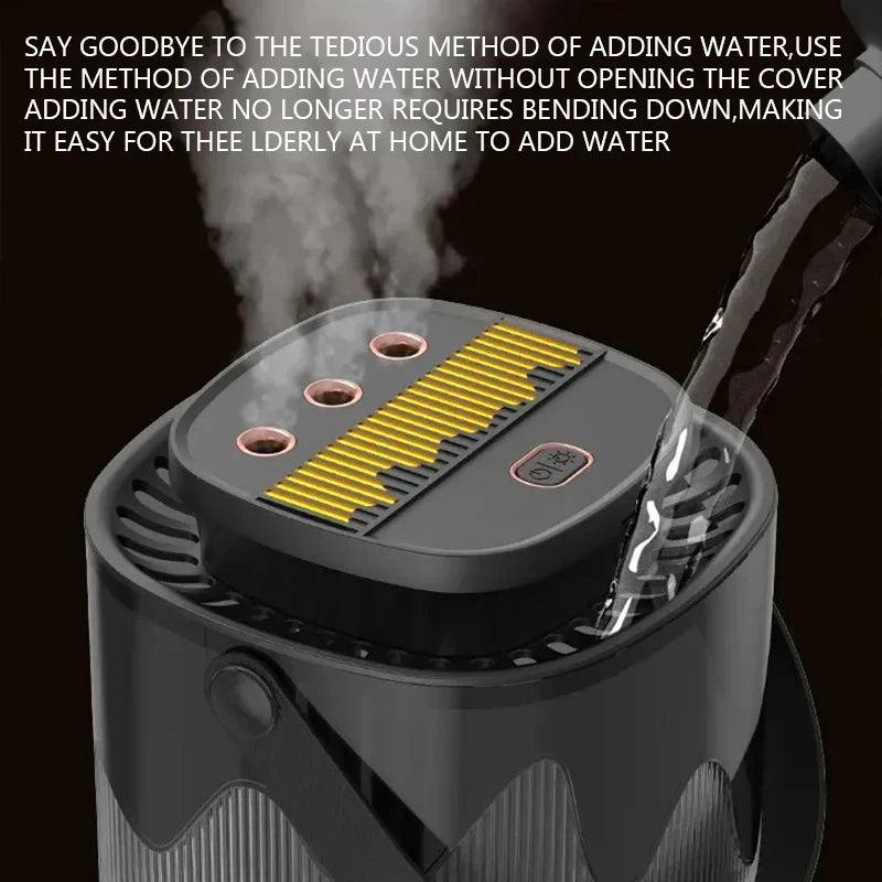 Trendbay 3L Air Humidifier – Triple Spray USB Aroma Diffuser Cool Mist Maker
